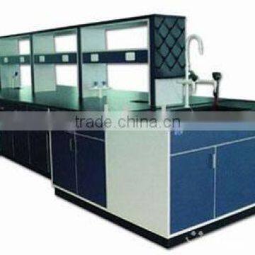 All steel laboratory central bench/lab table/lab central bench