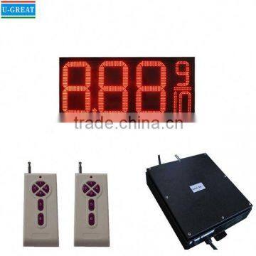 Wholesale india used outdoor digital signs sale IP65 waterproof hot products led gas price sign