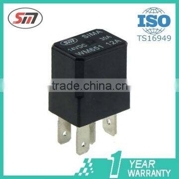 Automotive relays miniature relay 4 pin 5pin 12V 35A 24V WM651