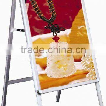 outdoor sidewalk sign poster stand