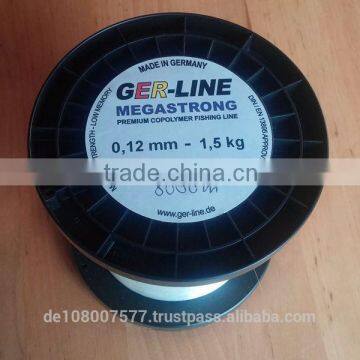 Best Quality Nylon Monofilament Fishing Lines 100% Made in Germany Medium Spools 8000M 0.12mm photo-2