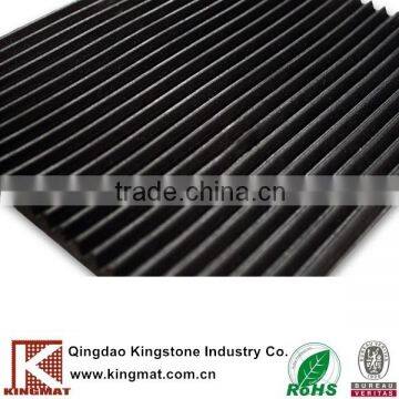 High traffic rubber gym flooring rubber plate