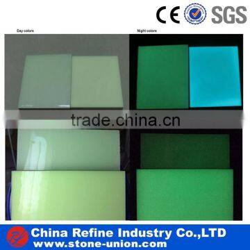 Lighting ceramic tile