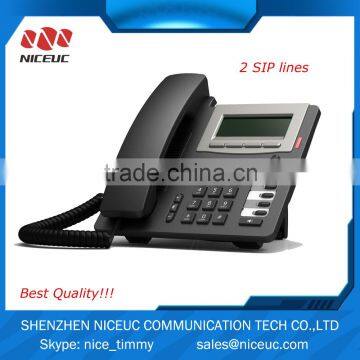 Cheap VoIP SIP IP Phone With 2 SIP Lines photo-2
