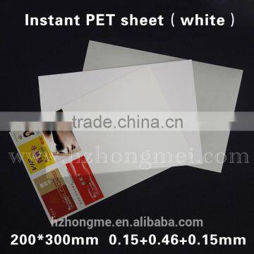 2015 Popular Instant PET card raw material(white) for alibaba