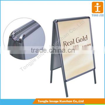 Aluminum paper foam a board sign pavement sign