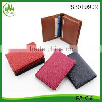 alibaba China Wholesale Business Card Credit ID PU Business Card Holder