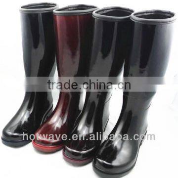 2014 new style lady's fashion rainboots/rubber boots