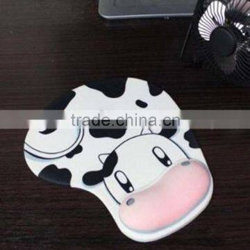Cartoon Practical Lovely Animal Skid Resistance Memory Foam Comfort Wrist Rest Support Mouse Pad Mice Mat Dairy Cow Cattle Monke photo-6