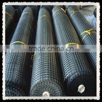 50-50KN/m Fiberglass Geogrid