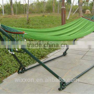 Folding Hammock, Portable Folding Hommock, Hammock With Folding Metal Stand,Outdoor Hammock