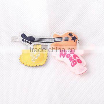 Cheap Custom Good Quality woven labels stuffing clothing label