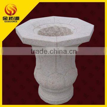 outdoor decoration granite garden planter pot