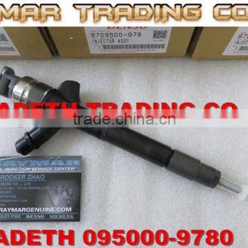 DENSO common rail injector 095000-9780, 095000-7711 for TOYOTA 23670-51031, 23670-51030,23670-59035