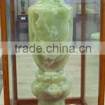 Chinese Marble Onyx Stone Vase