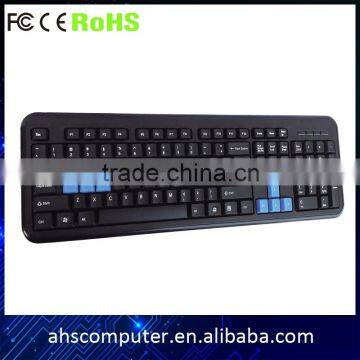 wired USB PS2 104 key 109key standard computer keyboards