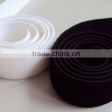 Elastic soft Self stick Nylon Non brushed loop for garment