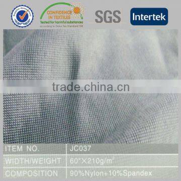 smooth lightweight 90% nylon lining fabric for swimwear