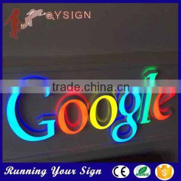 2015 google Mini Indoor acrylic sign channel letters