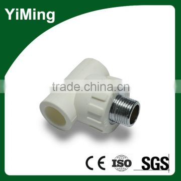 YiMing PPR 2 Male 1 Female Brass Tee