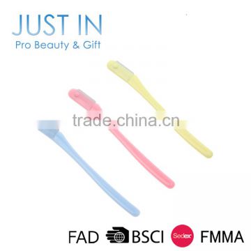 Plastic Slanted Handle Eyebrow Shaper Trimmer