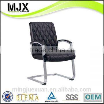 Fashion latest blue leather conference chair