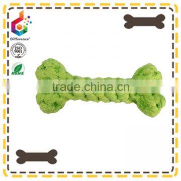 Dog's favourite cottom string rope bone shaped chew toy
