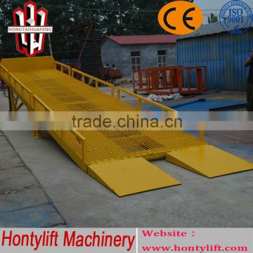 china supplier 10T CE dock ramp/unloading ramp/loading ramps for trailers