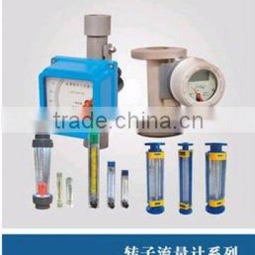 Metal tube gas rotameter