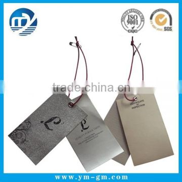 Hot sale paper clothing tag wholesale for promotion