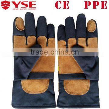 Aramid EN certificate safety Firefighter gloves