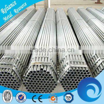 MILD STEEL PREGALVANIZED ROUND WELDED STEEL PIPE