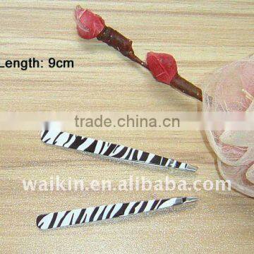 Zebra Pattern Beauty Products For Female Cosmetic Tweezer