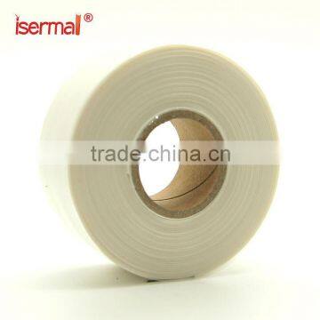 isermal silicone rubber self-fusing tape white color