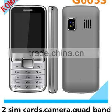 KOMAY cheap mobile phone with 2.4 inch quad band unlocked phone G605s