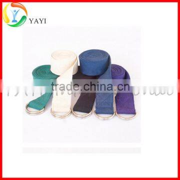 Durable Pilates Stretch D-Ring Buckle Cotton Yoga Straps photo-4