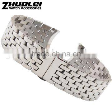 20mm High Quality Imported Stainless Steel Watch Bracelet Wholesale 3PCS photo-2
