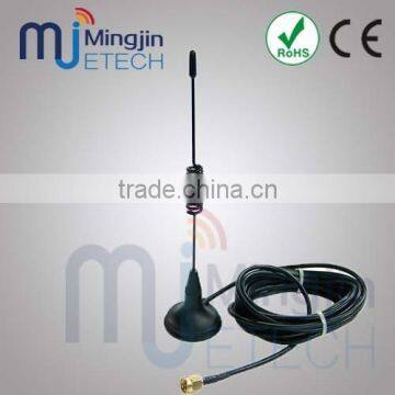 GSM Antenna 433Mhz 5dbi SMA Plug straight with Magnetic base for Ham radio