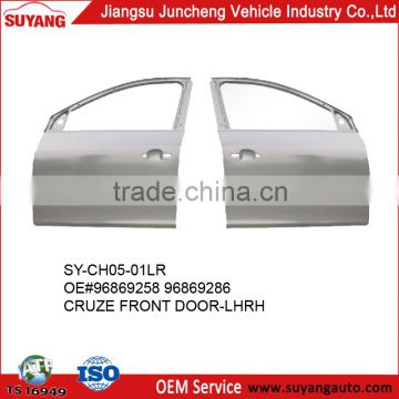 Auto metal body parts chevrolet cruze front door