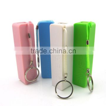 2600mAh Power Bank Fashion Series Square Lipstick Style Backup Battery Charger bank