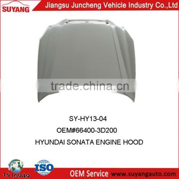 Steel Engine Hood For Hyundai Sonata Car Body Parts OEM#66400-3D200