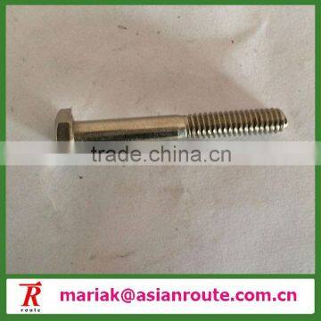 stainless steel hexagon head screw