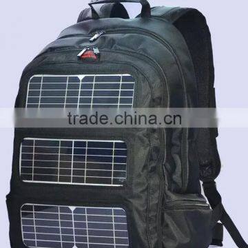 Waterproof High Efficient 10w Convenient Solar Charger Bagpack For Mobile Phone Iphone Digital Camera MP3 MP4 GPS