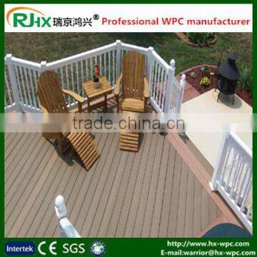 WPC Decking for Outdoor Green Garden Building With Crack-resistant and Long Lifespan photo-6