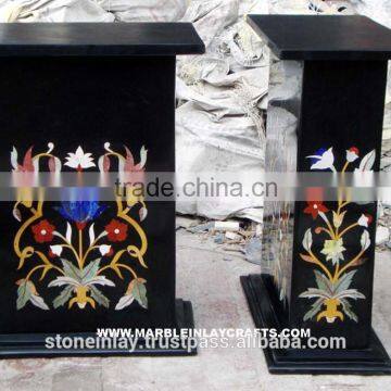 Black Marble Dining Table Base