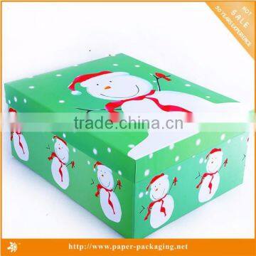 Best Selling christmas decorative cardboard storage boxes with lids