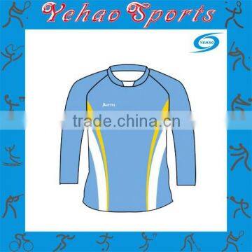 custom latest sublimated long sleeve cricket shirts jerseys