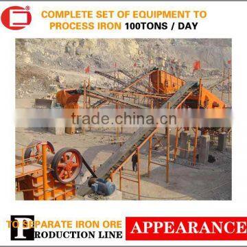 Magnetic Separation Iron Ore Beneficiation Line