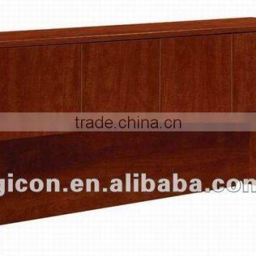 Wooden desk with hutch with glass/laminate doors NAP-44CHY