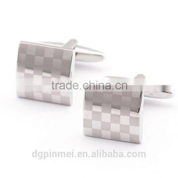 2014 promotional advertising custom knot cufflink with customized logo